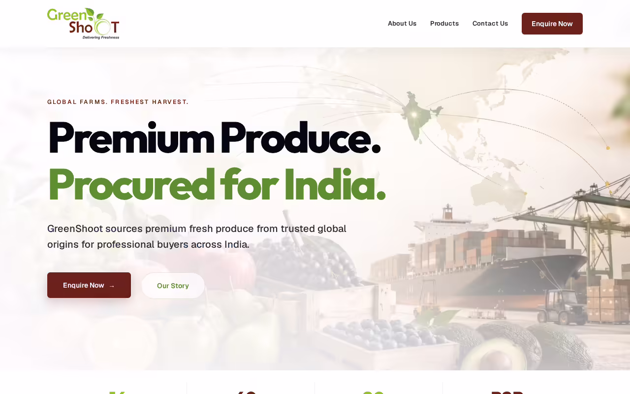 GreenShoot environmental service client website
